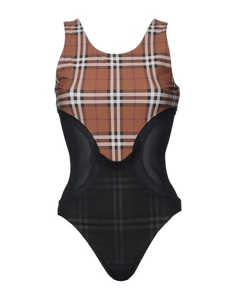 bikini für damen burberry|Burberry one shoulder swimsuit.